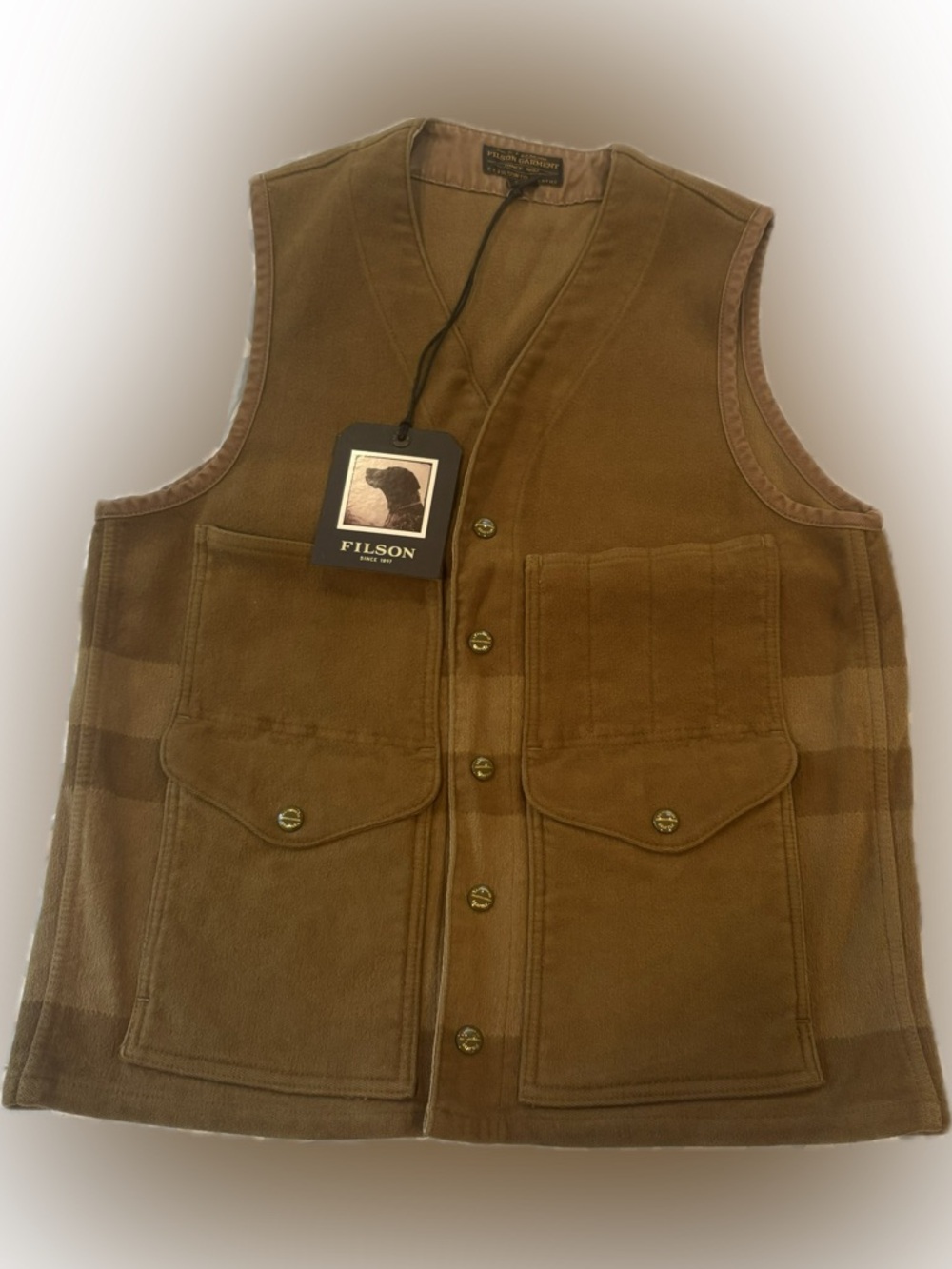 Filson beartooth cruiser vest size M NWT - Picture 2 of 5